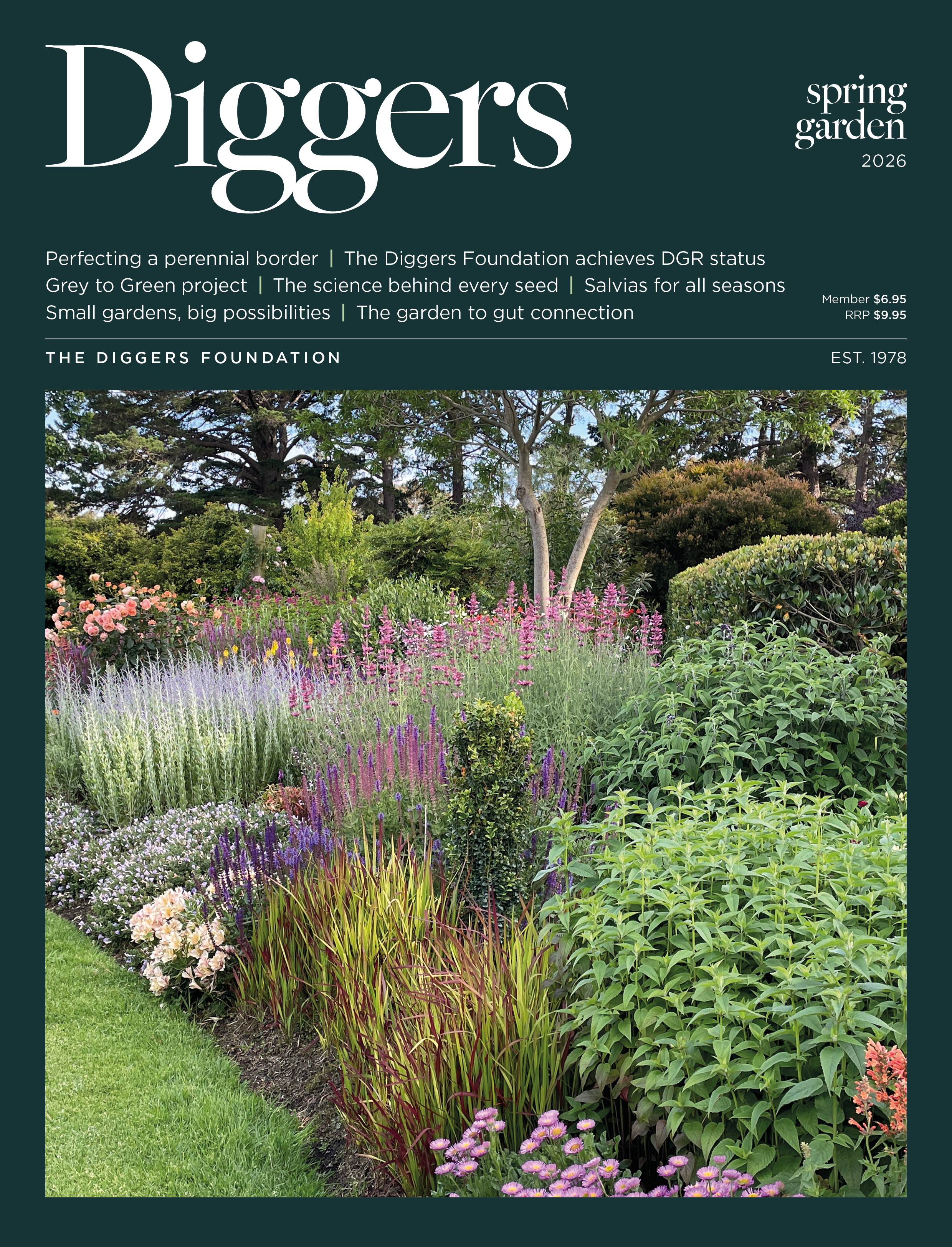 Cover of the Spring Garden 2026 magazine