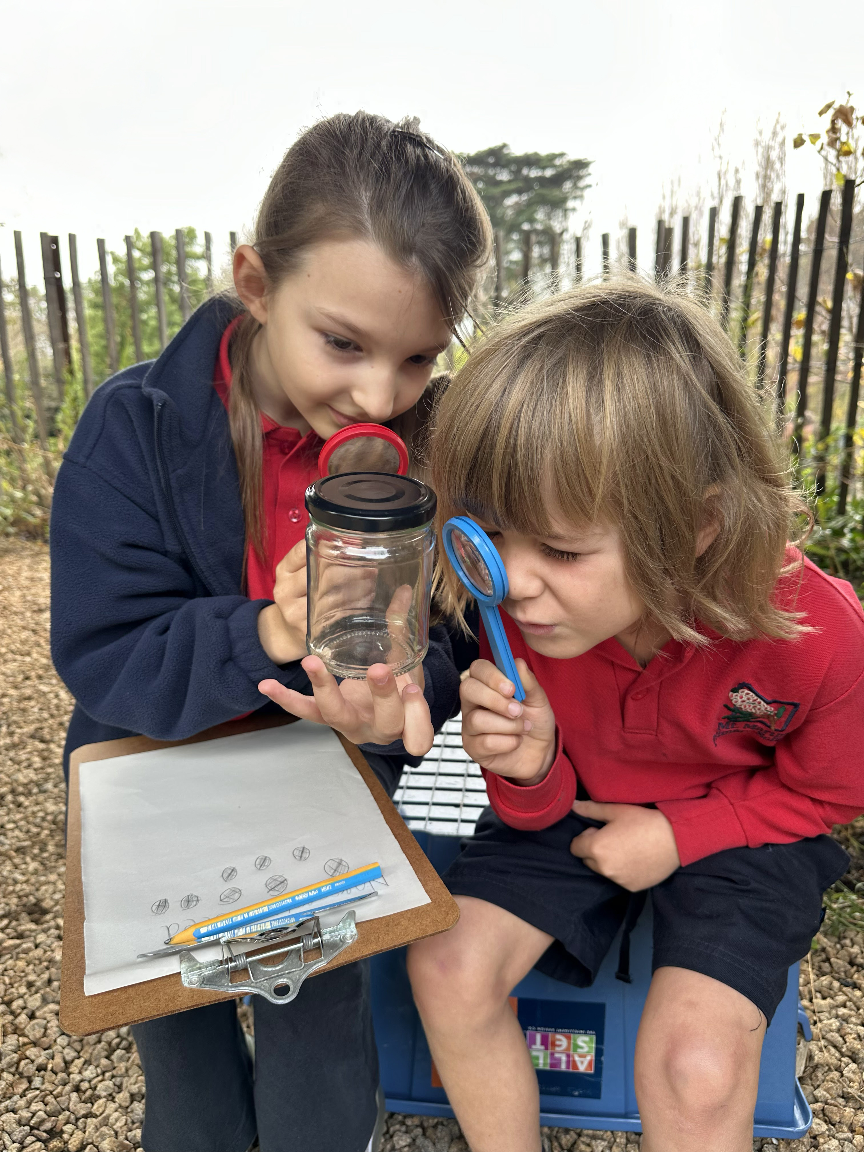 Kids at Heronswood
