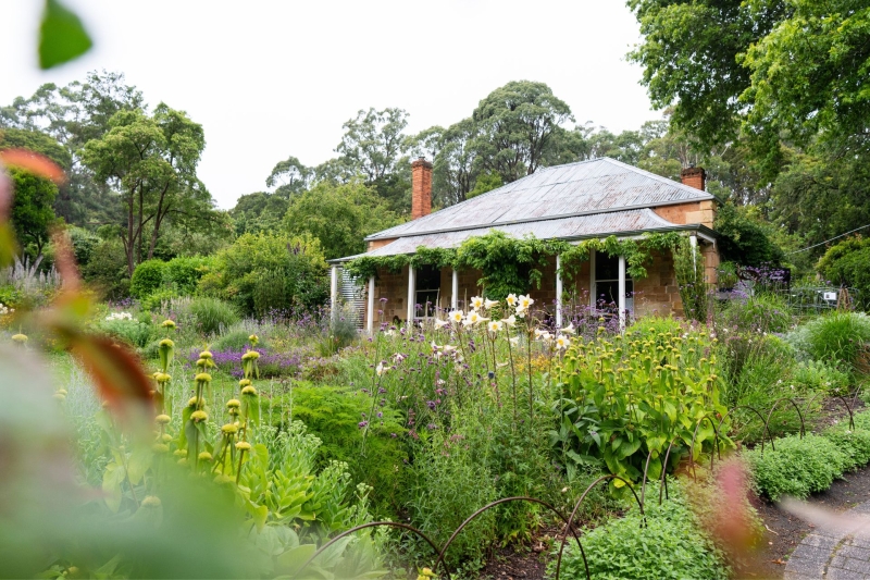 The iconic house at The Garden of St Erth