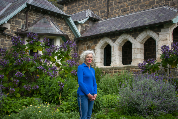 Frances at Heronswood